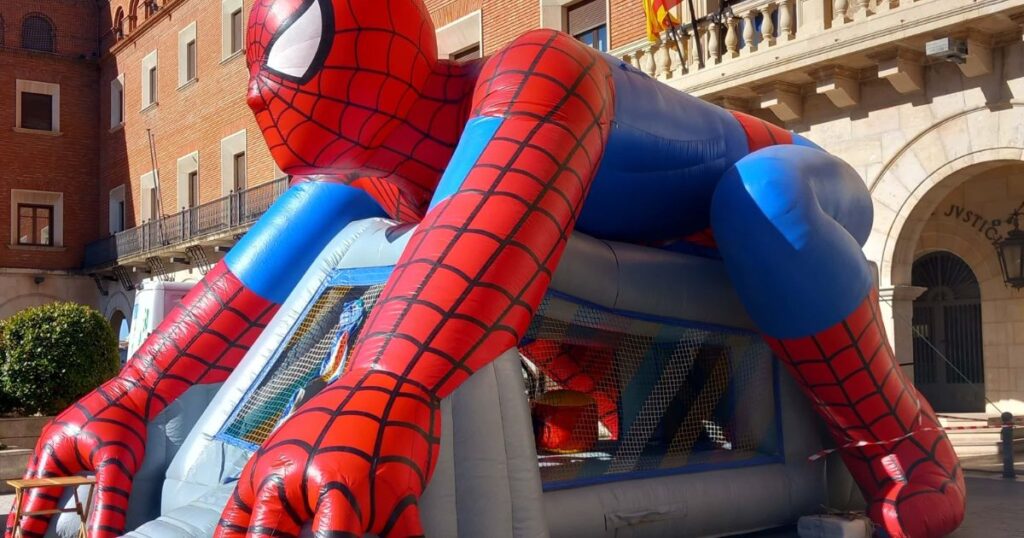 Hinchable Spiderman - Espectáculos Daniel